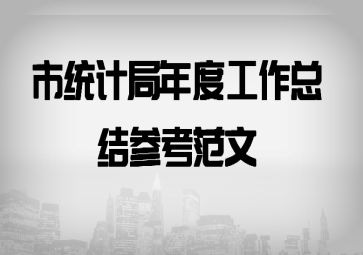 市统计局年度工作总结参考范文