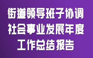 �ֵ��쵼����Э�������ҵ��չ��ȹ����ܽᱨ��
