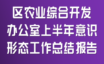 ��ũҵ�ۺϿ����칫���ϰ�����ʶ��̬�����ܽᱨ��