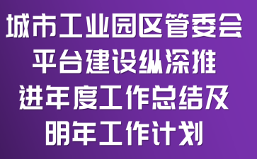 ���й�ҵ԰����ί��ƽ̨���������ƽ���ȹ����ܽἰ���깤���ƻ�