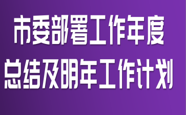 市委部署工作年度总结及明年工作计划
