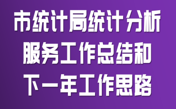 ��ͳ�ƾ�ͳ�Ʒ����������ܽ����һ�깤��˼·